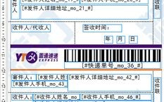 圆通电子面单模板如何高效设计？