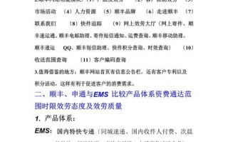 邮政快递和EMS有何核心区别？