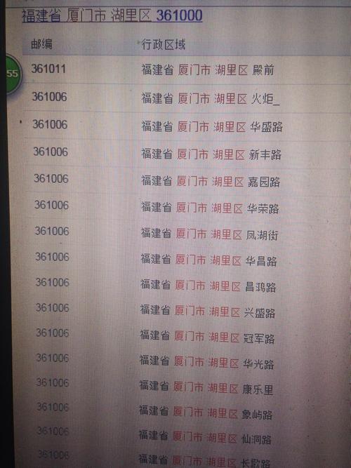厦门湖里区邮政编码是多少？-第1张图片-陕西物流货运