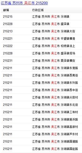 苏州邮政编码是多少?-第1张图片-陕西物流货运 苏州邮政编码是多少?-第1张图片-陕西物流货运
