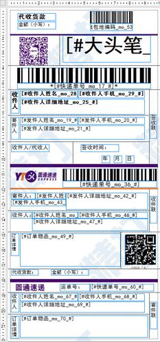 圆通电子面单模板如何高效设计?-第1张图片-陕西物流货运 圆通电子面单模板如何高效设计?-第1张图片-陕西物流货运