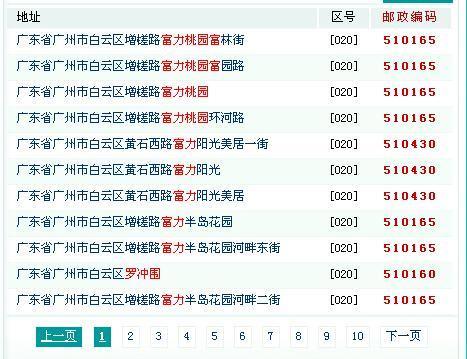 广州番禺邮政编码是多少-第2张图片-陕西物流货运