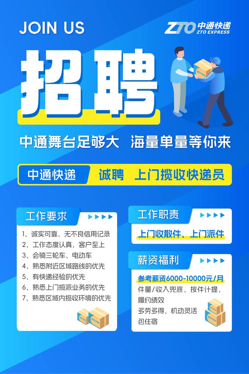 郑州中通招聘信息哪里查？-第2张图片-陕西物流货运