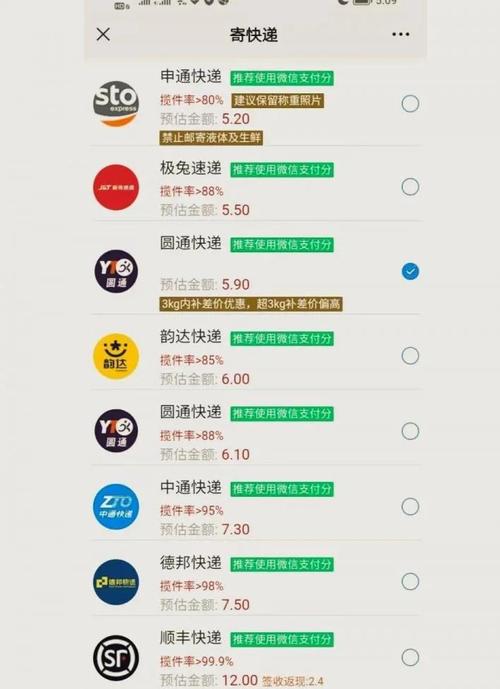 圆通快递加急费用多少？-第1张图片-陕西物流货运