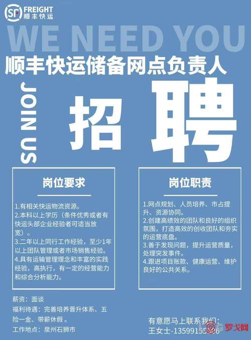 合肥顺丰物流招聘信息-第1张图片-陕西物流货运