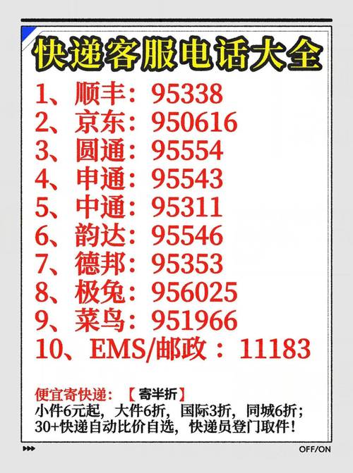 圆通快递人工客服电话是多少？-第2张图片-陕西物流货运