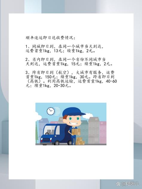 顺丰同城快递一般几天能到？-第1张图片-陕西物流货运