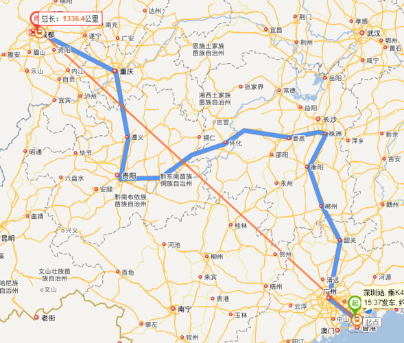 圆通深圳到成都要多久？-第1张图片-陕西物流货运